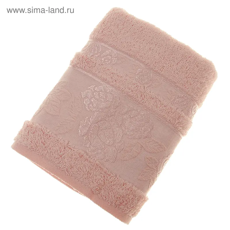 Полотенце махровое SIKEL ROSE 50*90 см розовый 500 гр/м, хл.100%