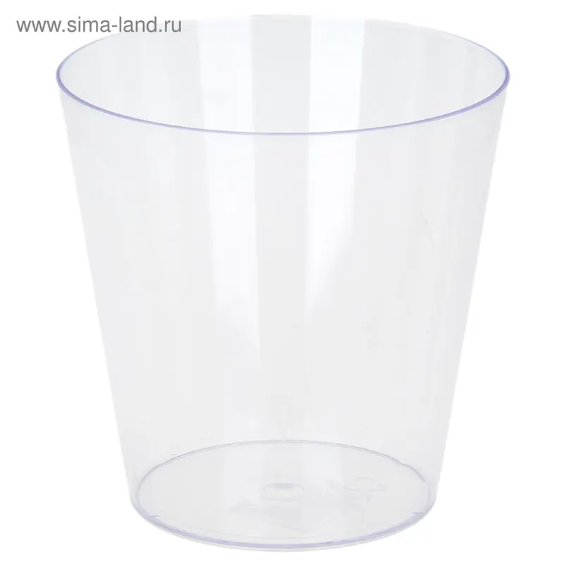 Кашпо «Вулкано», 2,5 л, d=15 см, прозрачное