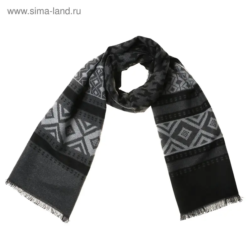 Шарф Bona Ventura кашемировый SH-K.U рис.116 185х31 см