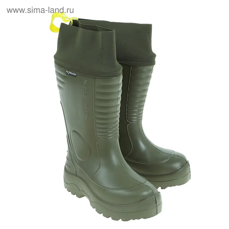 Сапоги "SNOWBOOT" с манжетом, вкладыш, размер 42-43, цвет олива