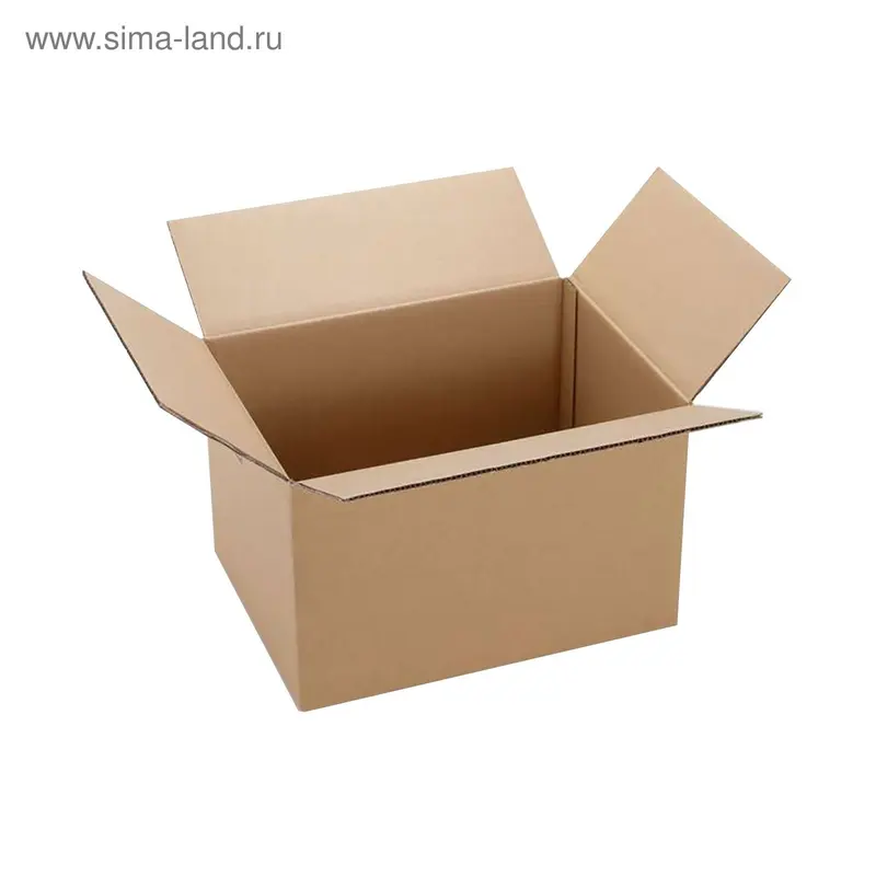 Коробка картонная 49,5 х 38 х 15 см, Т22