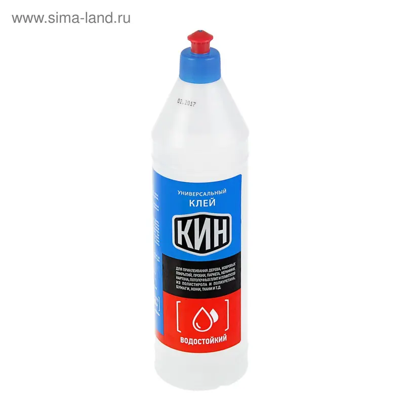 Клей для потолочной плитки из полистирола "КИН" 0,9л