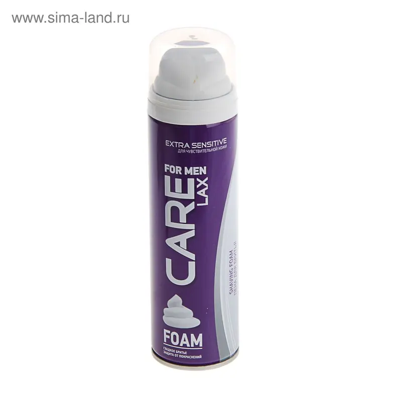 Пена для бритья Carelax, 200 мл