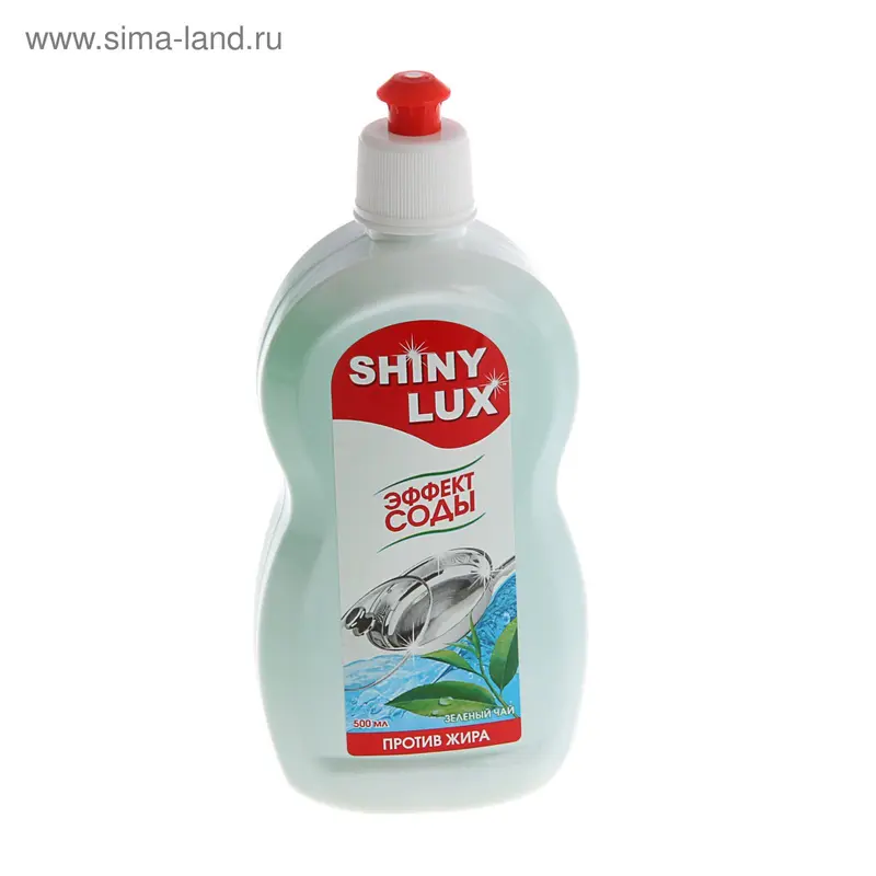 Средство для мытья посуды ShinyLux, Зеленый чай, 500 мл