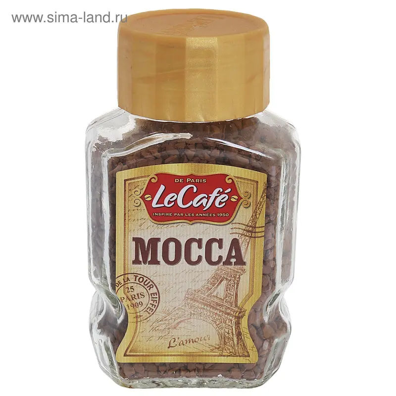Кофе Le Cafe Mocca, растворимый, сублимированный, 47,5 г