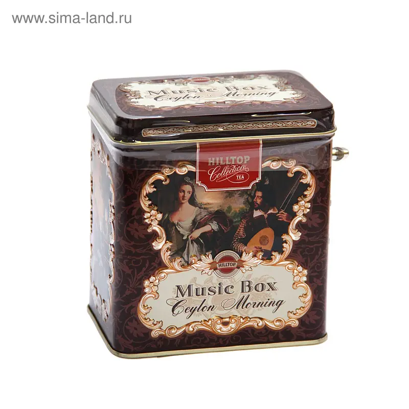 Чай Hilltop Музыкальная шкатулка "Цейлонское утро", 125 гр