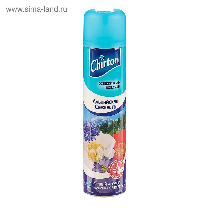 Освежитель воздуха Chirton "Альпийская свежесть", 300 мл