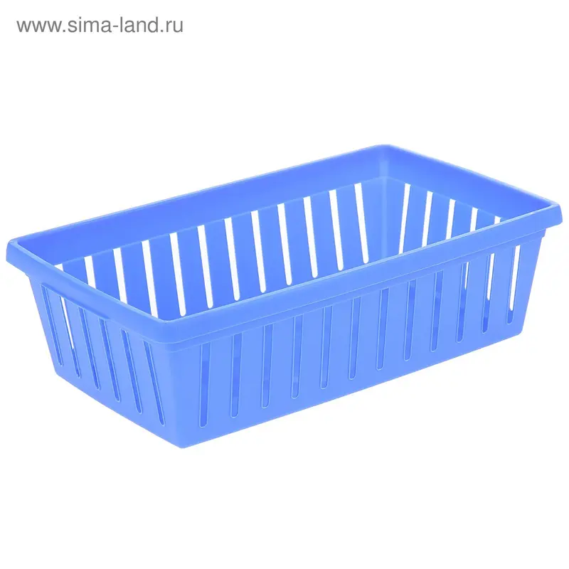 Корзина «Облако», 33×20×9,5 см, цвет голубой