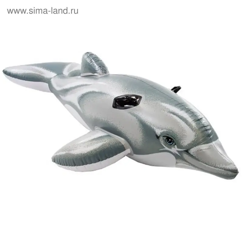 Надувная игрушка для плавания "Дельфин", 201х76 см, от 3 лет 58539NP INTEX