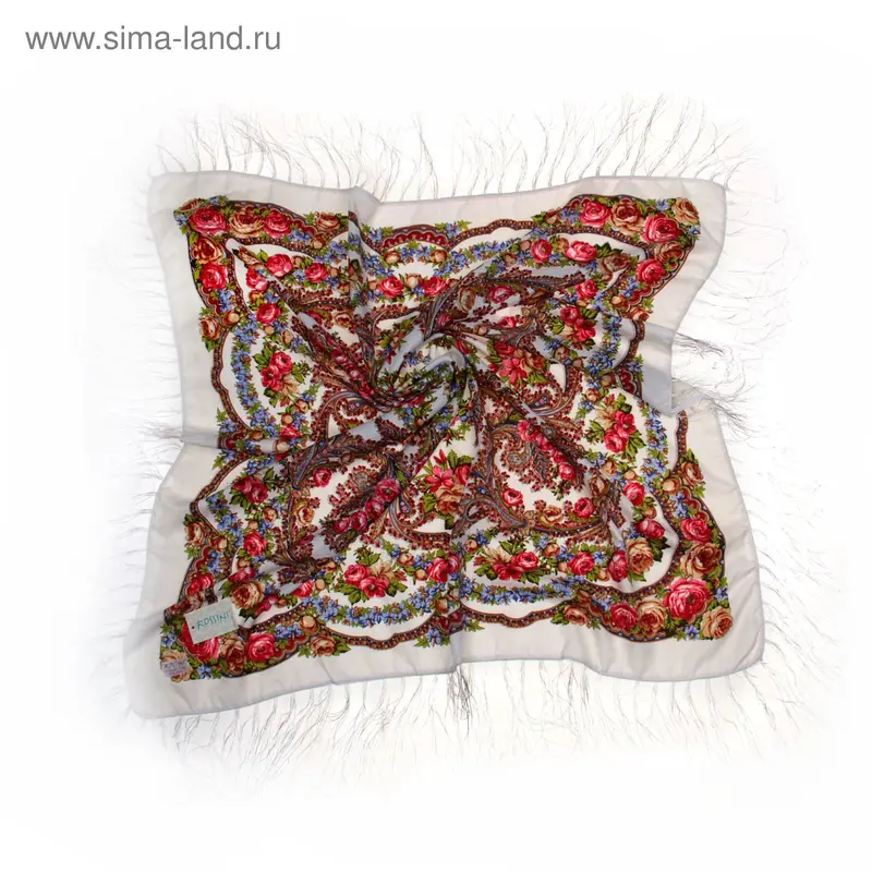 Платок текстильный, 90*90 см, цвет 24 # FC 499