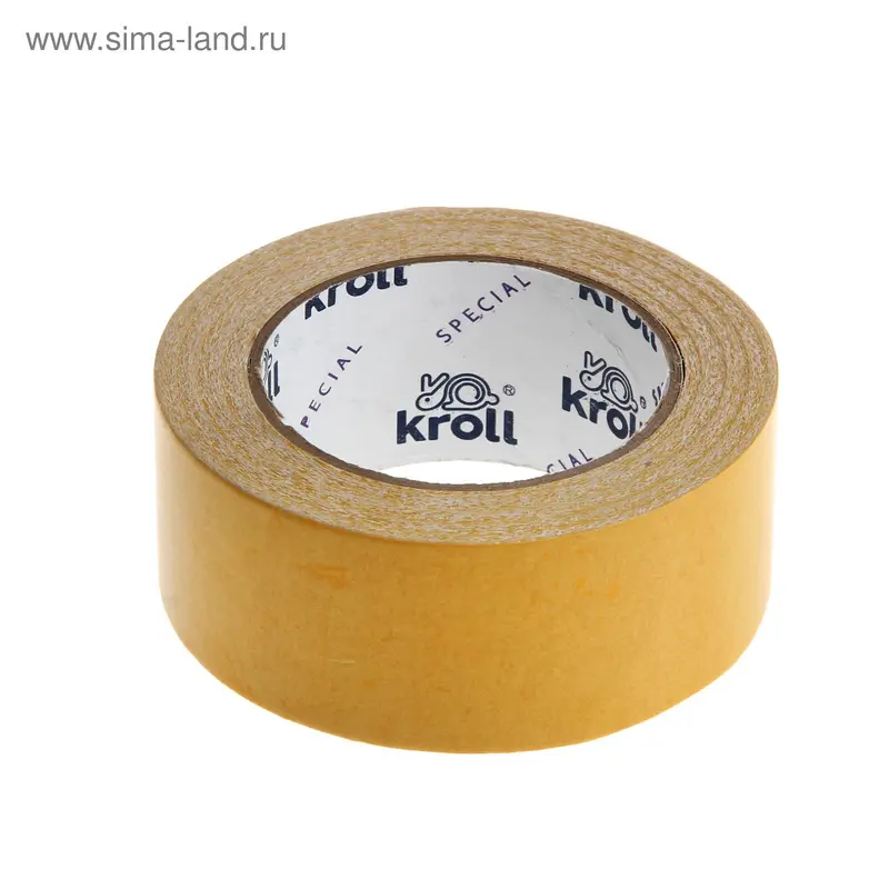 Клейкая лента двусторонняя PVC Kroll Special 48мм*25м