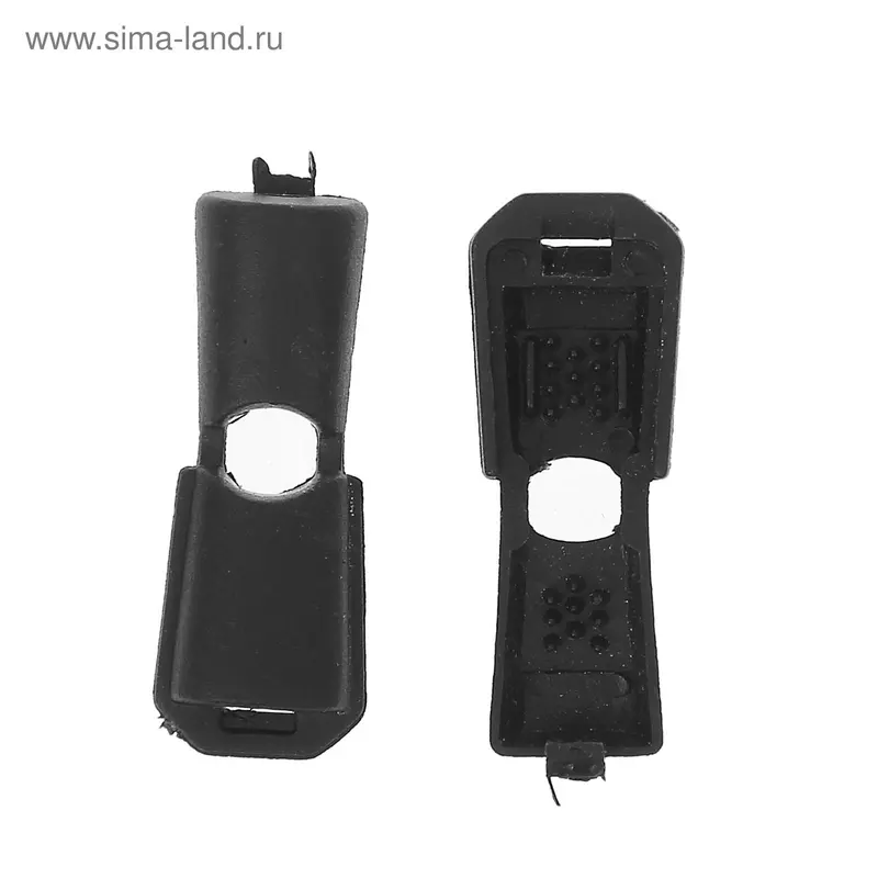 Наконечник на шнурок 12шт, чёрный
