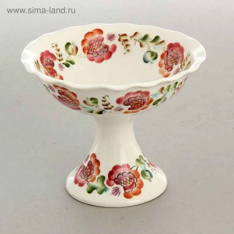 Фруктовница малая "Цветы"