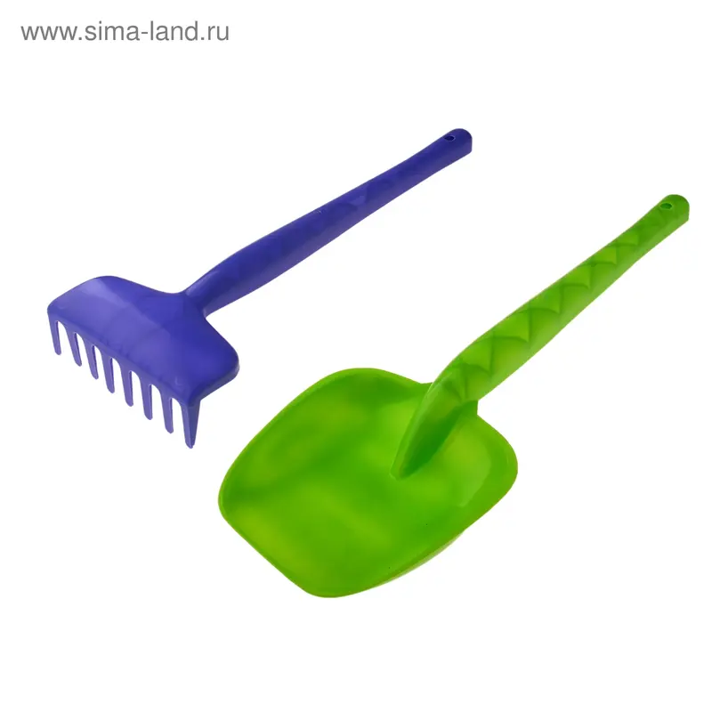 Лопатка и грабельки большие