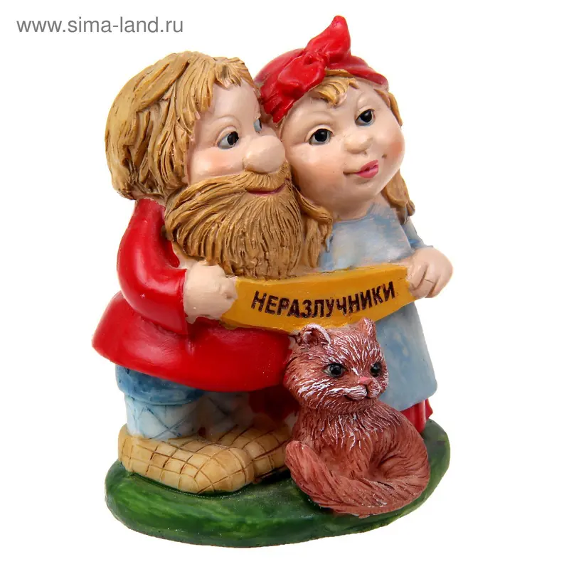 Фигура домовой "Неразлучники"