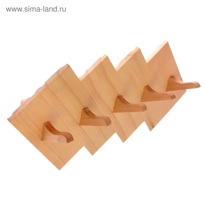 Вешалка "Плетенка" 60*30 см, кедр Огненный камень
