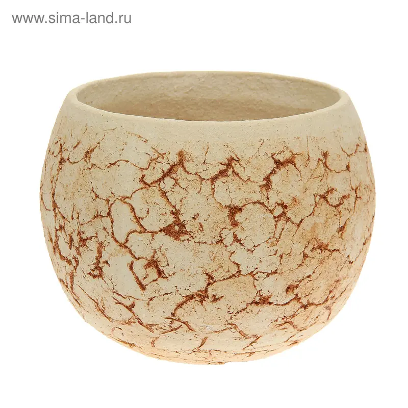 Кашпо "Шар" шамот