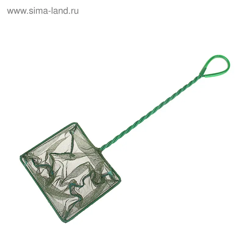 Сачок для рыб зелёный Aleas 12,5 см