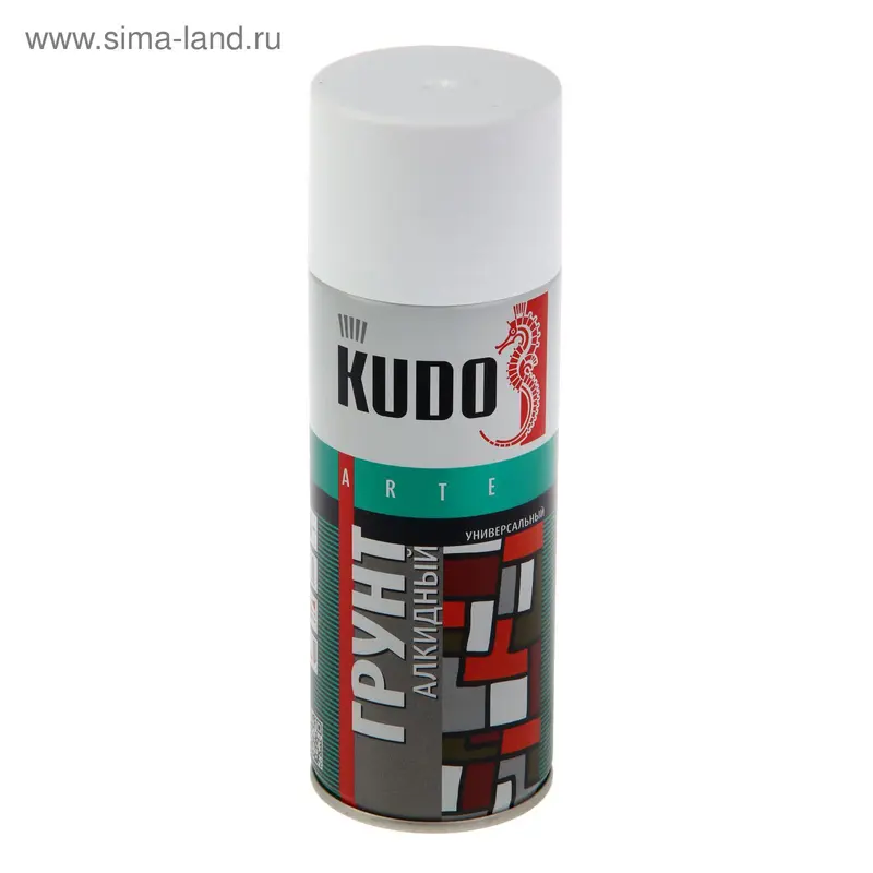 Грунт алкидный Kudo белый, 0,52л
