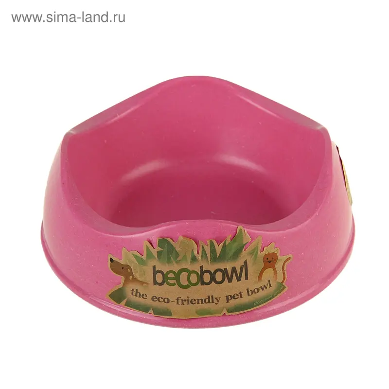 Миска для корма Beco-S, 500 мл, цвета микс