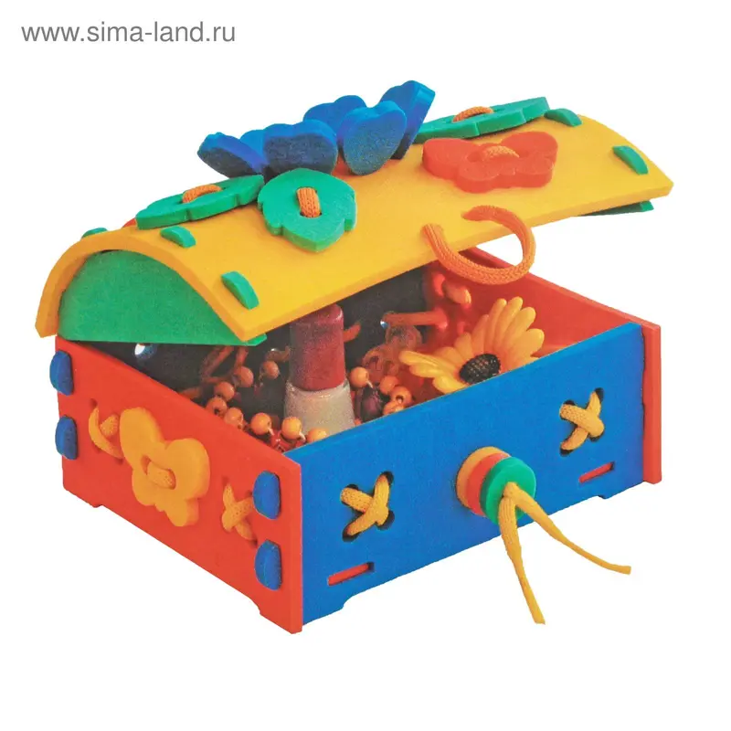 Шнуровка "Сундучок" 45461 микс