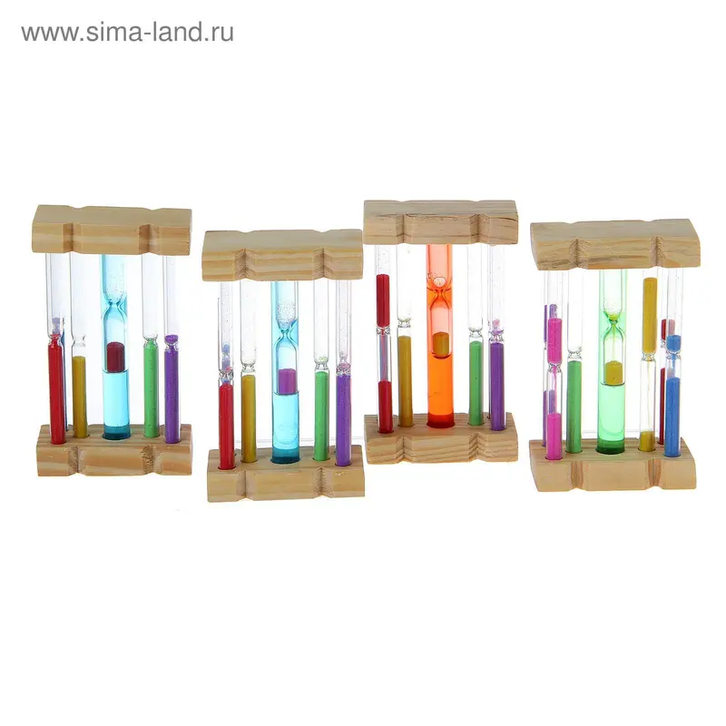 Часы песочные "Калат", 7х3.5х12.2 см, микс