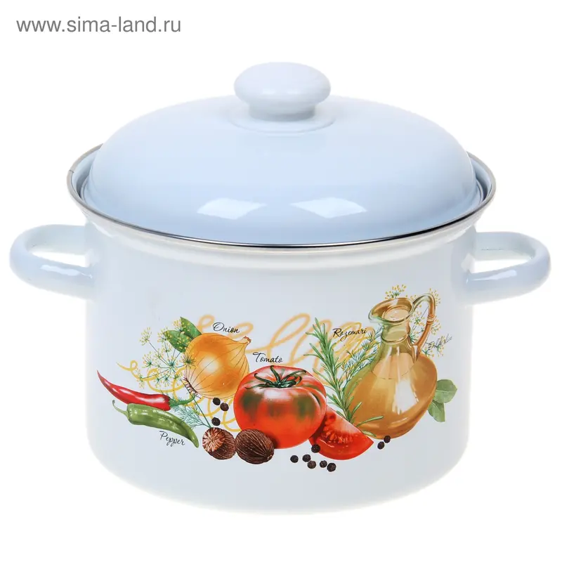 Кастрюля 4,5 л "Итальянская кухня"