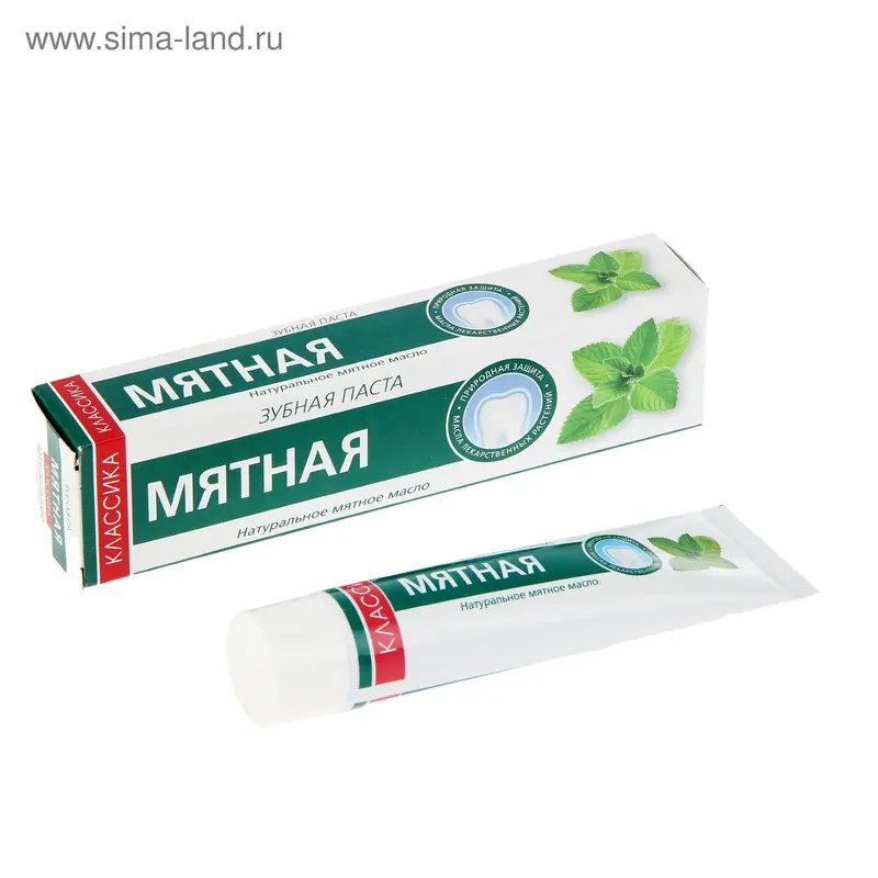 Зубная паста Классика Мятная, 70 г