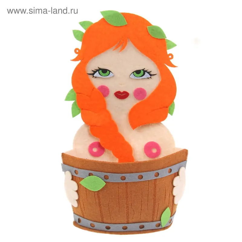 Банник-корзинка "Женщина"