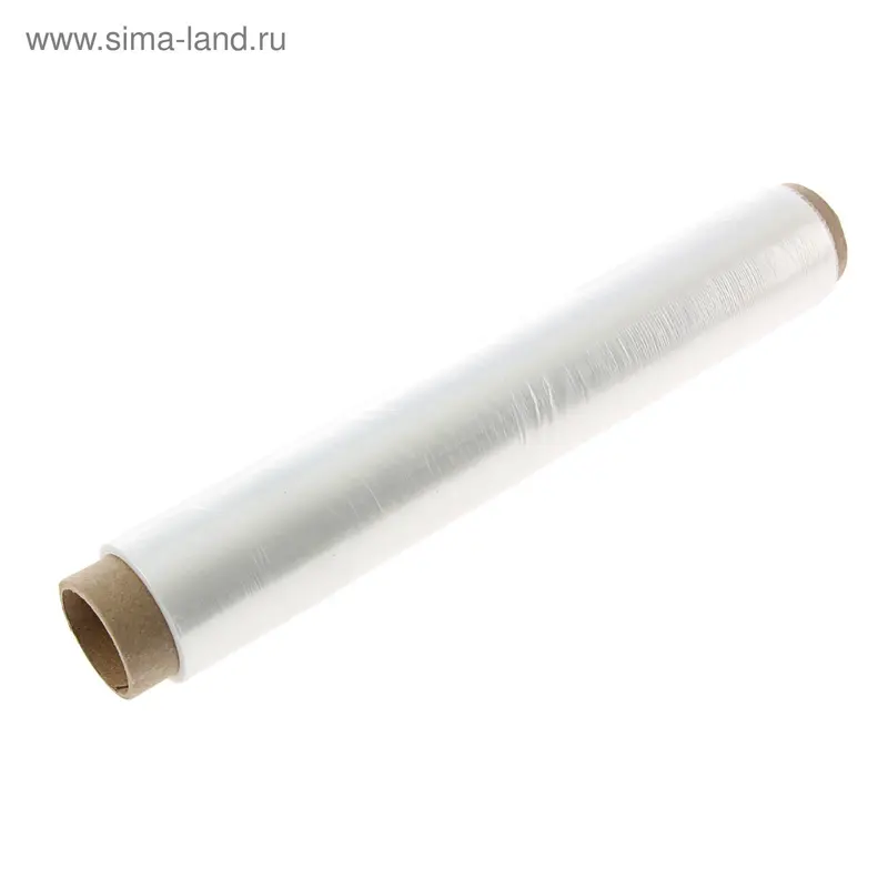 Пленка пищевая, белая, 30 см × 100 м, 8 мкм, 85 г