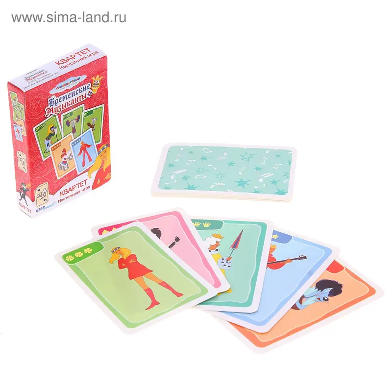 Настольная игра «Квартет»