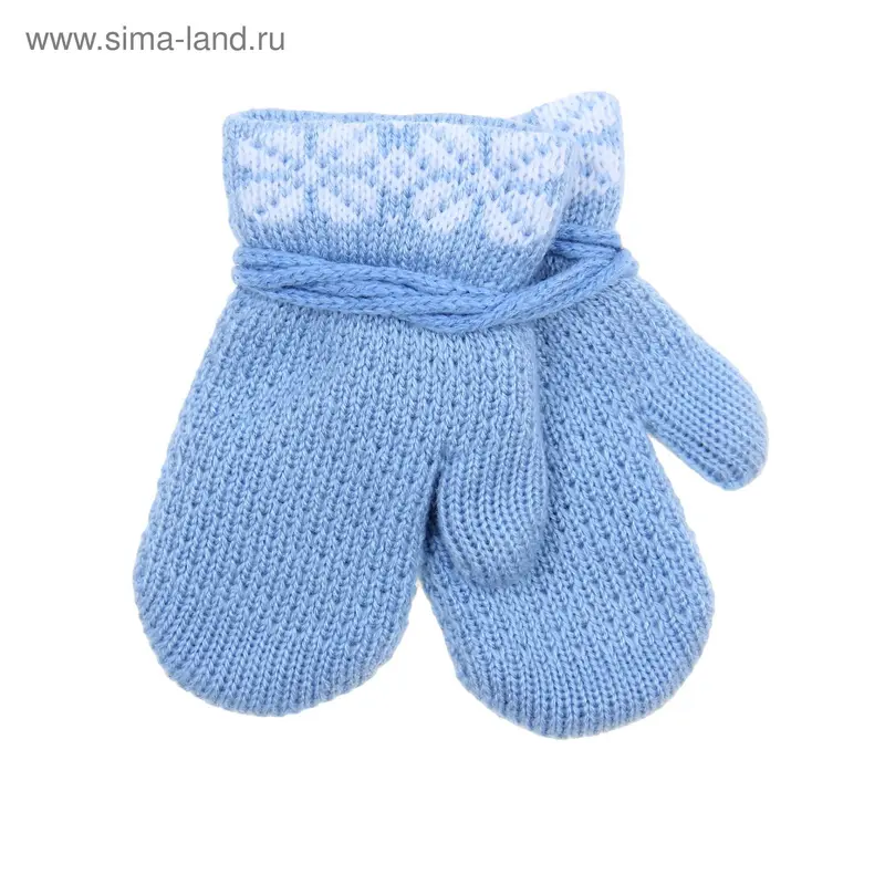 Варежки детские, размер 10, цвет МИКС 2с221/2