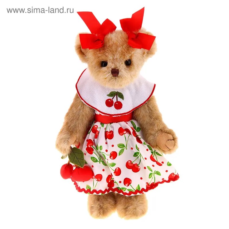 Мягкая игрушка "Мишка Bearington" с вишней