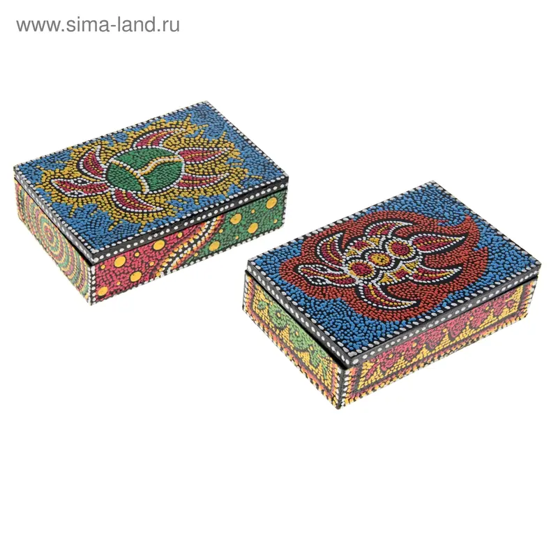 Шкатулка "Черепашка"point style 15х10х4 см дерево албезия арт.19020/4